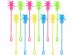 Colorful pineapples stirrers 12pcs