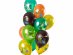 Λάτεξ μπαλόνια με τύπωμα τους πολύχρωμους δεινόσαυρους 12τμχ