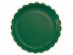 Πράσινα Μεγάλα Χάρτινα Πιάτα με Χρυσοτυπία (8τμχ)