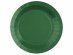 Green biodegradable small paper plates 10pcs