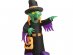 Green witch inflatable with light 122cm