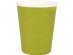 Green kiwi color paper cups 10pcs