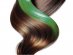 Party accessories, hair spray in green color
