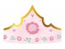 Pretty Princess κορώνες καπελάκια 6τμχ