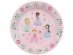 Pretty Princess large paper plates 8pcs