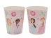 Paper cups for a Princess theme party