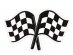 Race car shaped napkins 12pcs