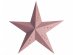 Pink decorative star 30cm