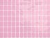Pink color square shaped foil curtain 100cm x 200cm