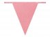 Pink with glitter flag bunting 6 meters