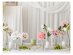 Peony artificial flower in pink pastel color