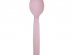 Pink reusable spoons 6pcs