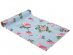 Pink roses fabric table runner 28cm x 500cm