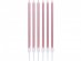 Rose gold tall cake candles 6pcs