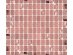 Ροζ χρυσή foil κουρτίνα με τετραγωνάκια (100εκ x 200εκ)