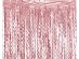 Pink wavy foil curtain 100cm x 200cm
