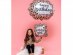 Foil balloon with leopard print and Birthday Girl message for party decoration