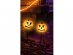 Decorative lanterns with light pumpkins