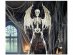 Decorative hanging skeleton with wings for a Halloween theme party