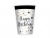 Stars Happy Birthday paper cups 8pcs