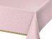 Στιλάτος Κύκνος Ροζ Πλαστικό Τραπεζομάντηλο (137εκ x 259εκ)