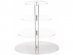 Round acrylic stand with 4 layers 32cm