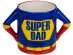 Super Dad large stoneware mug 500ml