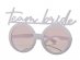 Team Bride white glasses