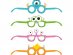Monsters paper glasses 4pcs