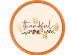 Thankful μικρά χάρτινα πιάτα για την ημέρα του Thanksgiving 8τμχ