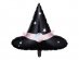Witch hat with iridescent and pink details super shape foil balloon