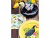 Luncheon napkins for a tropical theme party with Toucan parrots