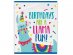 Crazy llama party bags 8pcs