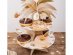 Cupcake stand for a tropical theme party