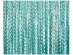 Turquoise curtain with silver stars 100cm x 200cm