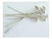 Biodegradable sticks and holders for latex balloons 5pcs