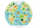 World Adventure large paper plates for a jungle animals theme party