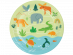 World adventure small paper plates 8pcs