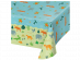 World Adventure paper tablecover for a jungle animals theme party