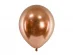 Glossy latex balloons in copper metallic color 5pcs
