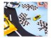 Napkins in the shape of formula flags