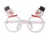 Snowman paper glasses