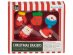 Christmas collectible erasers 5pcs