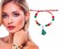 Christmas tree bracelet