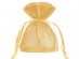 Gold organza small bags 10pcs