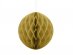 Gold medium size honeycomb ball for party decoration 20cm