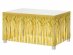 Gold foil curtain for table decoration 80cm x 300cm