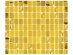 Gold square shaped foil curtain 100cm x 200cm