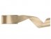 Gold satin ribbon 2,5cm x 25m