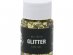 Gold gel with glitter for face painting